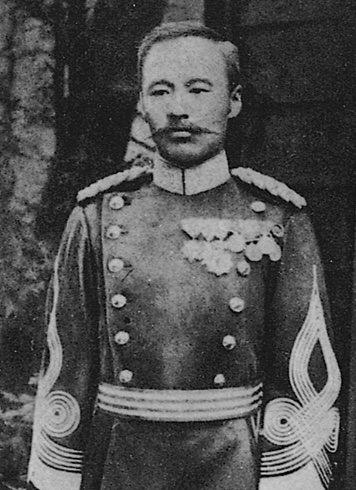 Portrait of Mori Ōgai in military uniform